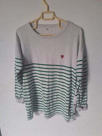 Pull de grossesse allaitement Gemo XL 