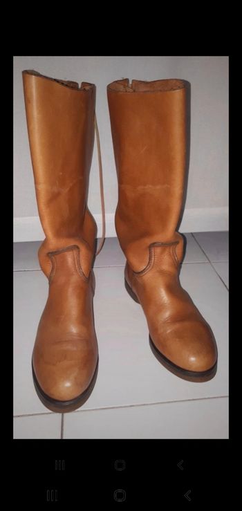 Bottes cuir