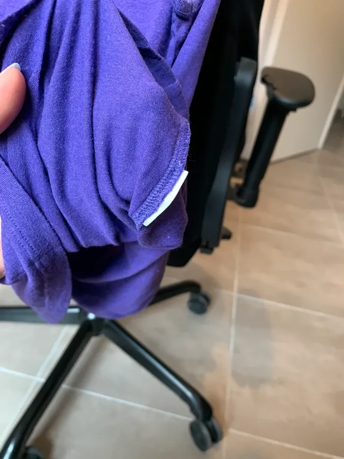 Top à bretelles débardeur One Step violet taille S/M - photo numéro 3