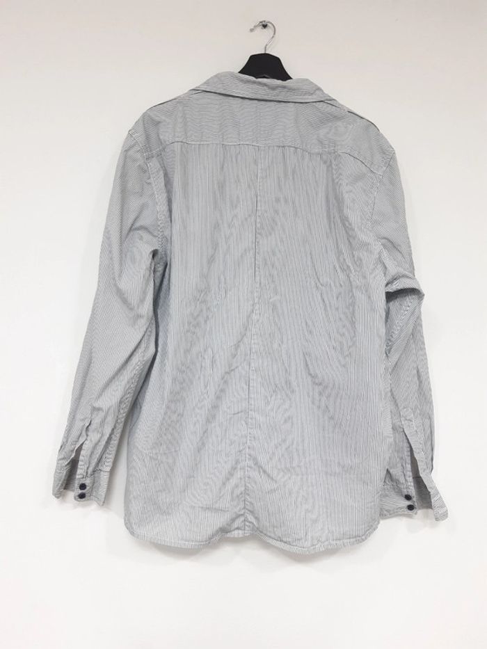 Chemise manches longues rayée XXL - photo numéro 4