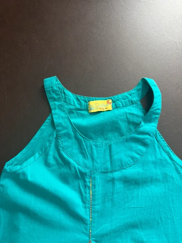 Robe turquoise légère 12 ans Pickles kids - photo numéro 4