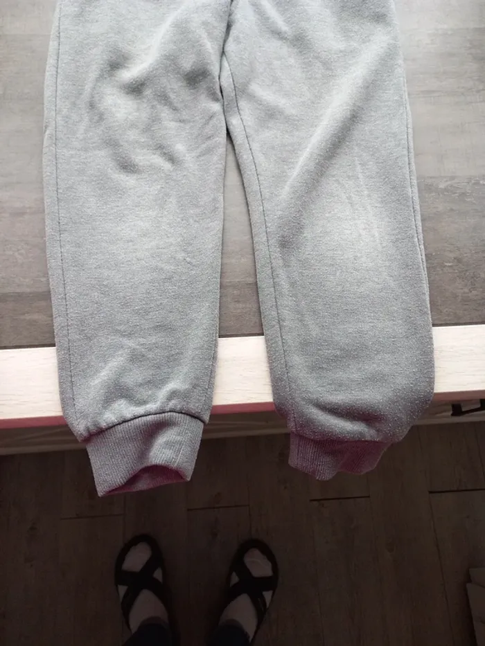 Pantalon de jogging gris garçon - photo numéro 4