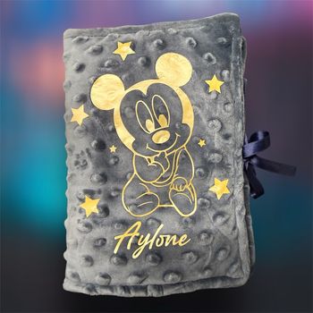 Protège carnet de santé Mickey