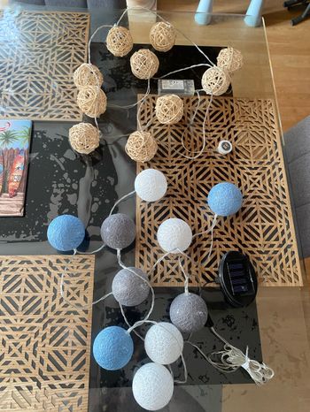 Lot de lumières décoratives