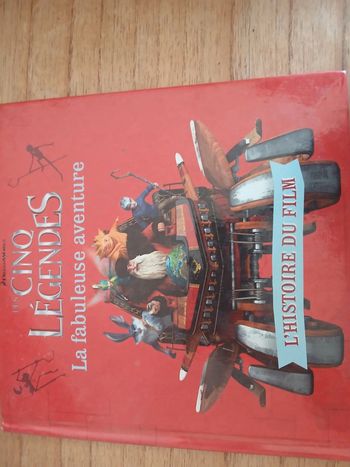 livre pour enfant "les 5 légendes"