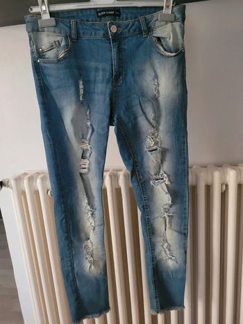 Jean super skinny Mim déchiré troué