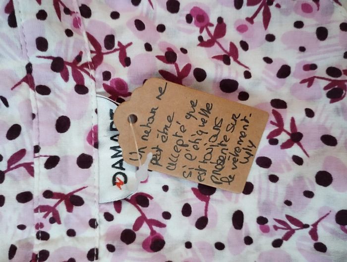 Blouse ou chemisier Damart taille 46 en coton - photo numéro 7