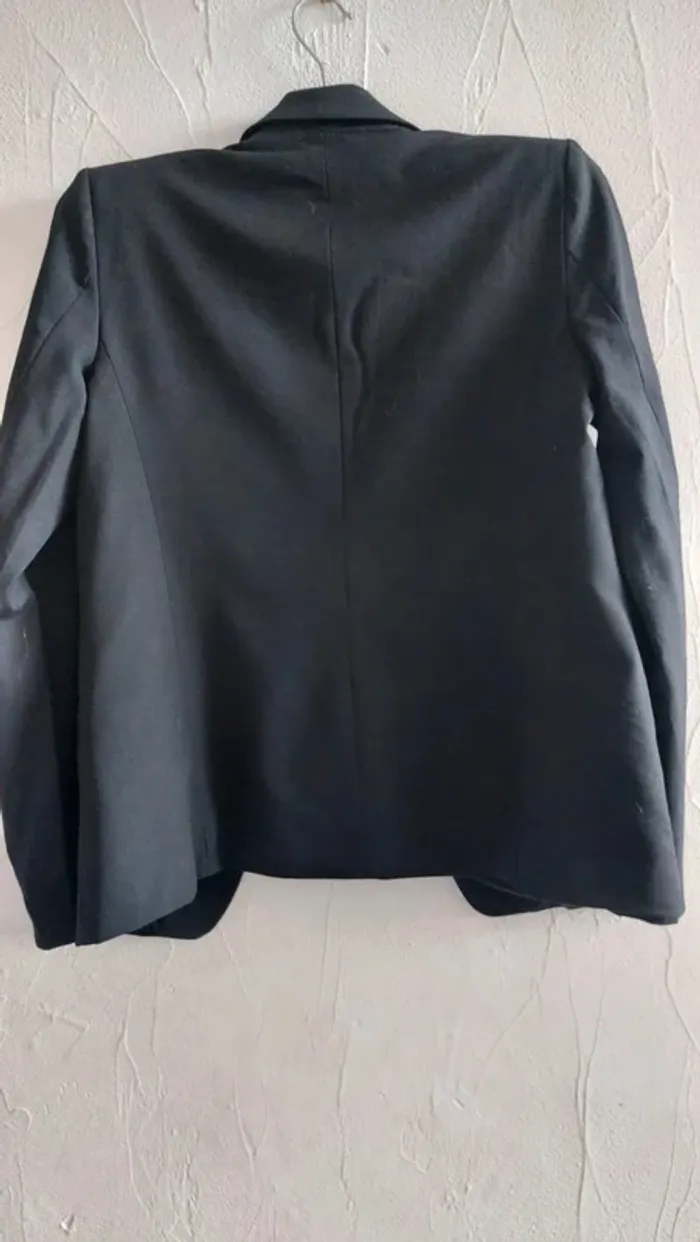 Veste noire élégante 1 bouton - photo numéro 5