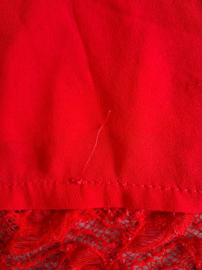 Top blouse rouge 38 - photo numéro 2