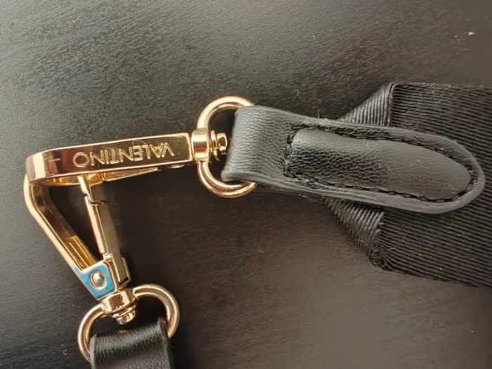 Mini-sac Valentino Mario Valentino matelassé noir – ceinture & bandoulière - photo numéro 5