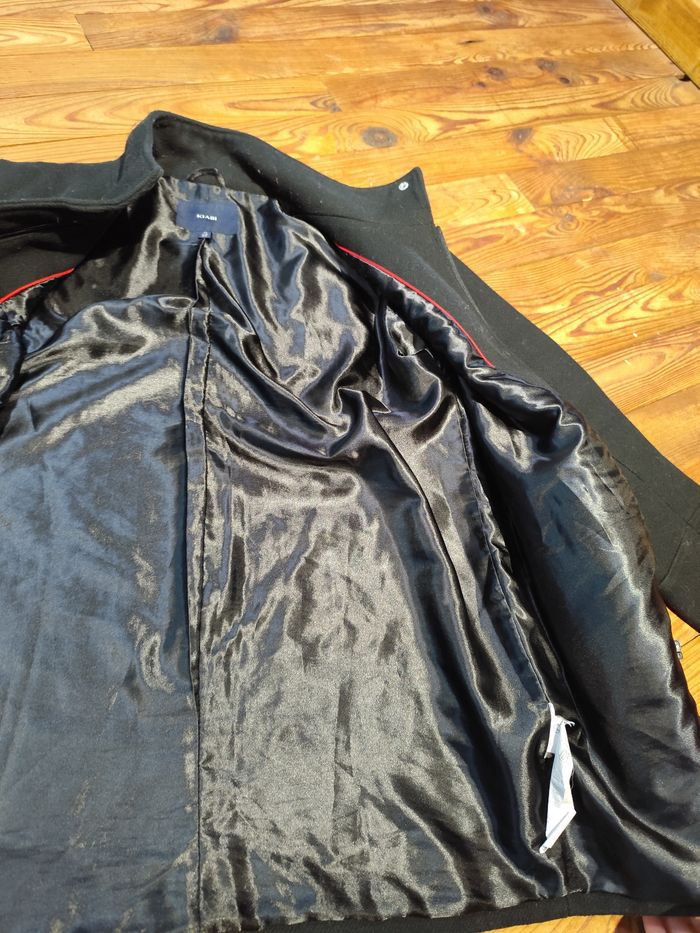 Veste femme taille 44 noir chic style blazer manteau - photo numéro 5