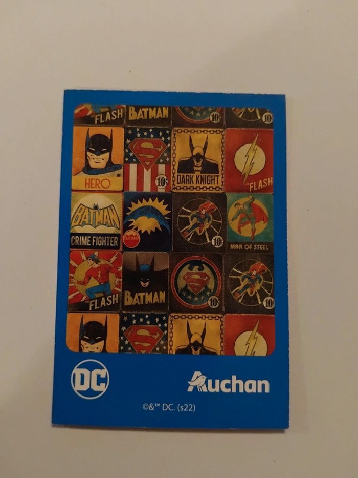 Carte DC Comics - Auchan 2022 - 60/90 - photo numéro 2