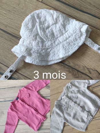 Lot fille 3 mois