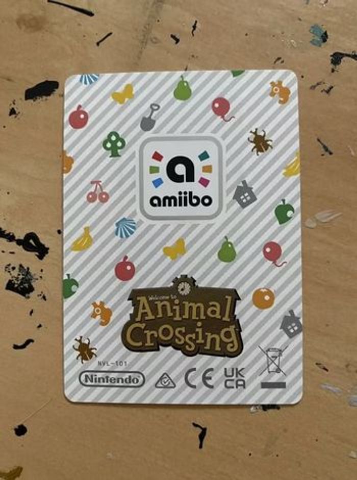Carte Amiibo Animal Crossing Figaro 229 - photo numéro 2