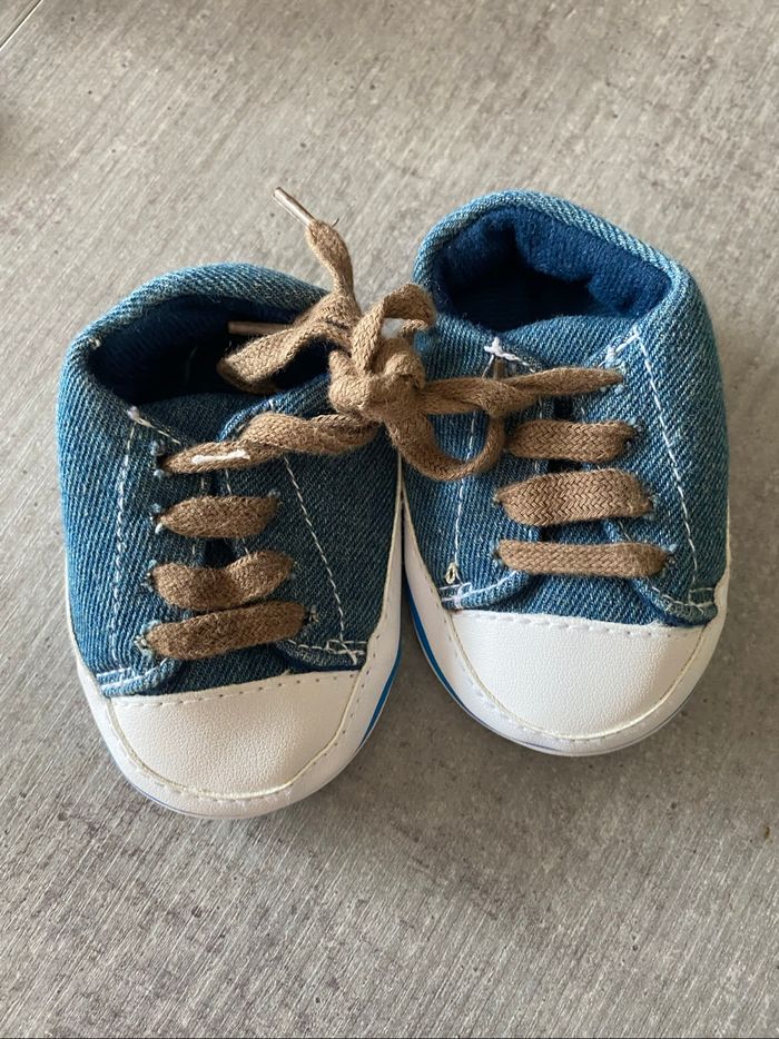 Chaussure effet jean