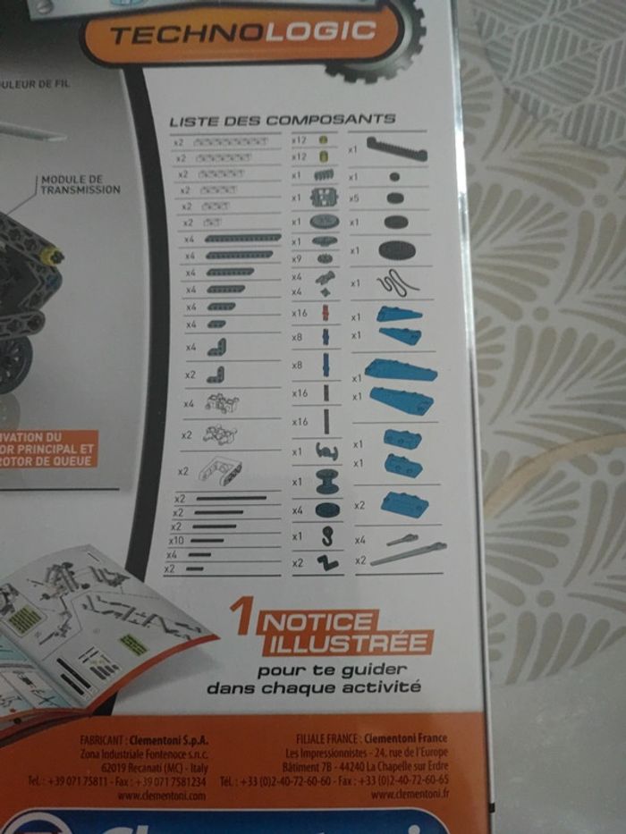 Jeu de construction avions et hélicoptères Clementoni neuf - photo numéro 6