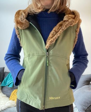 Veste sans manche Marmot polaire verte S