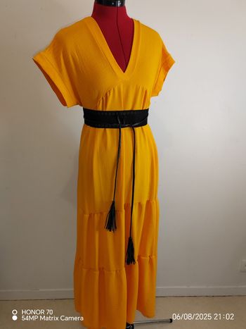 Robe longue fluide