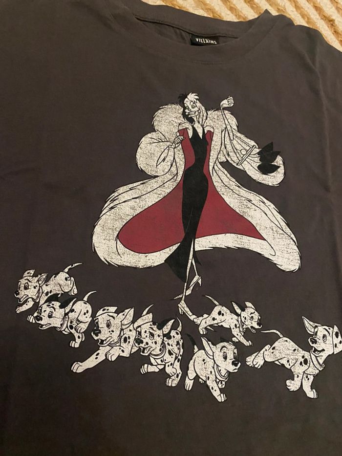 Tee-shirt Cruella gris - photo numéro 2