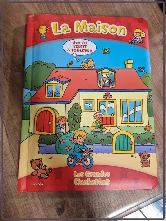 Lot de deux livres avec volet à soulever - photo numéro 4