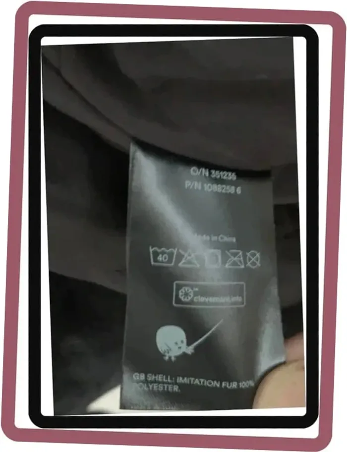 Très jolie veste coupe carrée en fausse fourrure ultra douce à fermeture éclair - T/ S Monki - photo numéro 9
