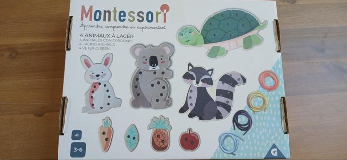Montessori jeux lacets - photo numéro 2
