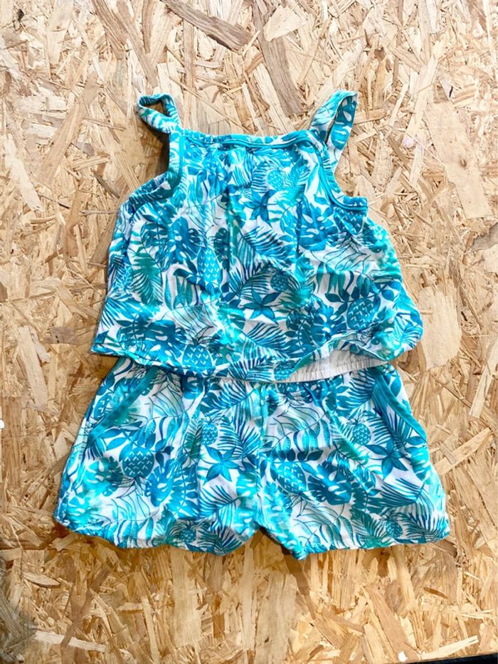 Combi short été 3 ans Okaidi