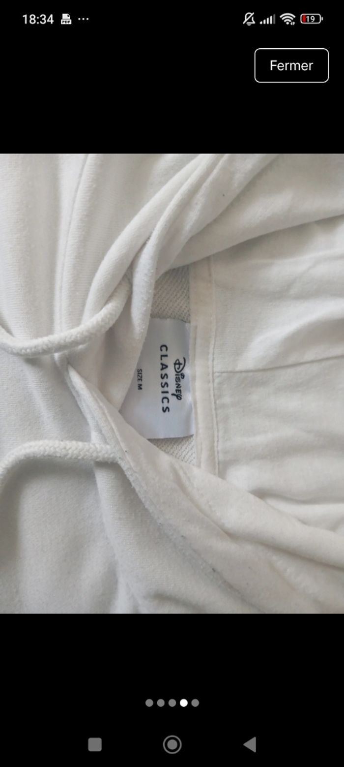 Sweat à capuche Disney Tic et tac t M - photo numéro 4