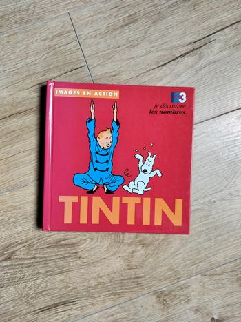 Livre Tintin : "Je découvre les nombres"