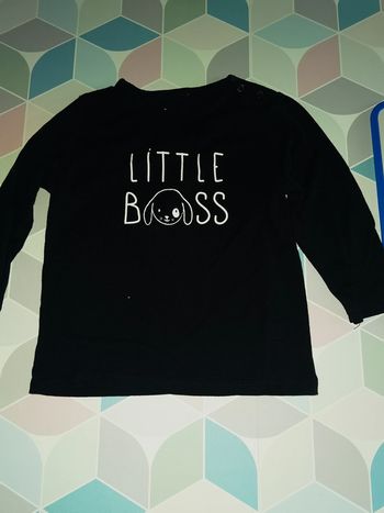 D1403 - tee-shirt garçon 2 ans