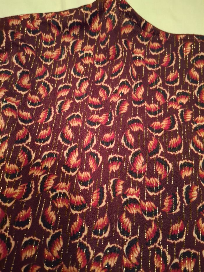 Blouse bordeaux 42/44 - photo numéro 7