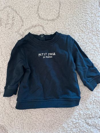 Sweat Kiabi 6 mois