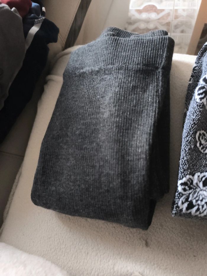Lot de 2 leggins fille hiver - photo numéro 3