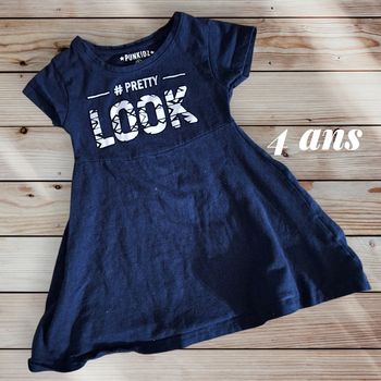 ✨👧 Robe Punkidz – Taille 4 ans 👧✨