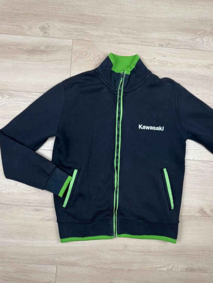 Veste zippé kawasaki taille M - photo numéro 3