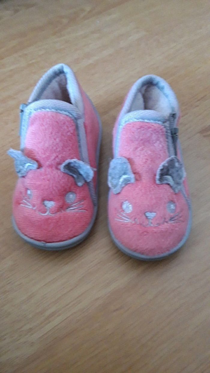 Chausson bébé fille Tex taille 19