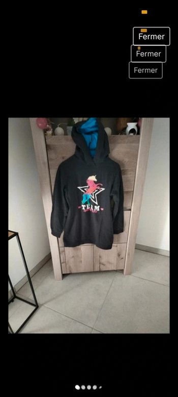 Pull à capuche