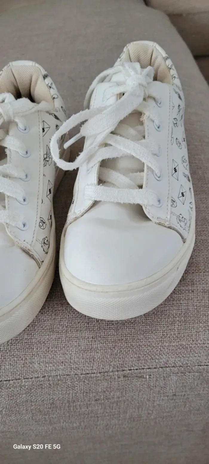 Baskets blanches fille Harry Potter - photo numéro 4