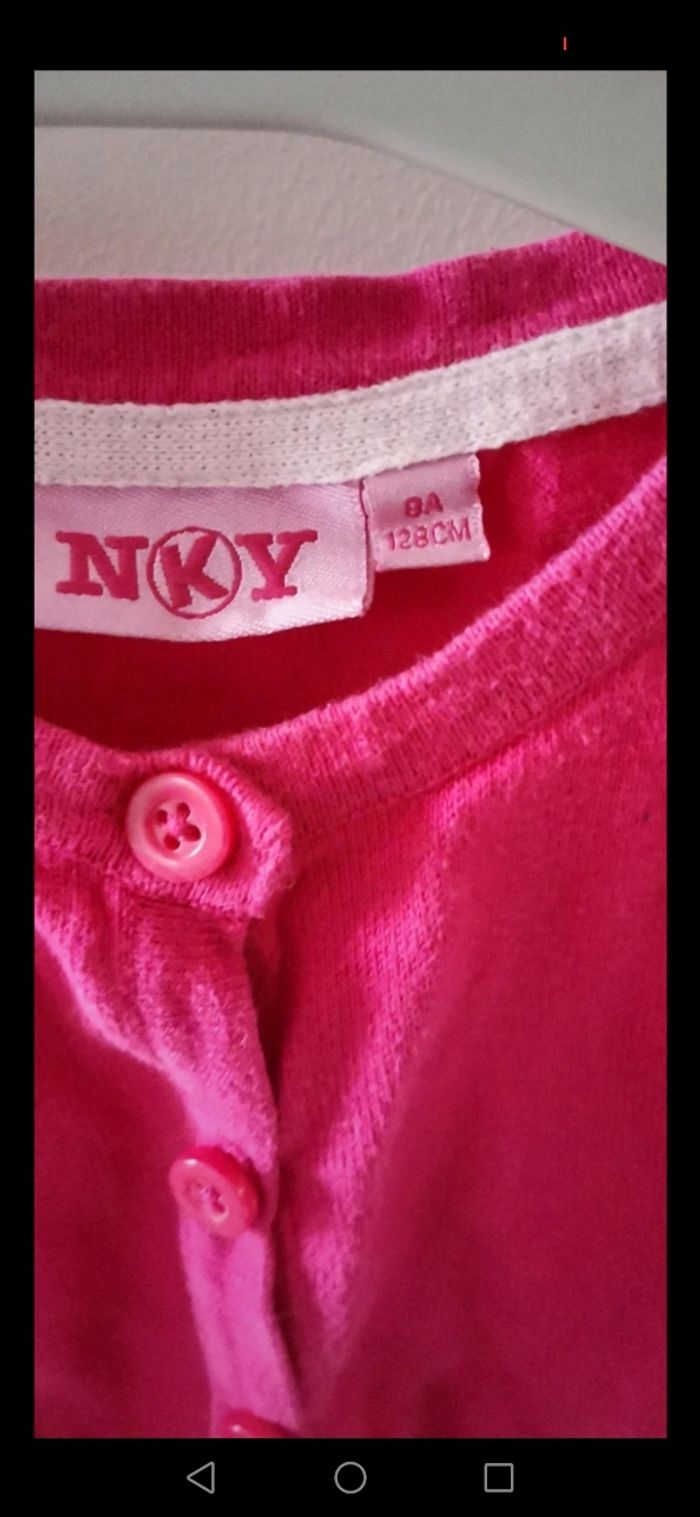 Gilet rose - photo numéro 3