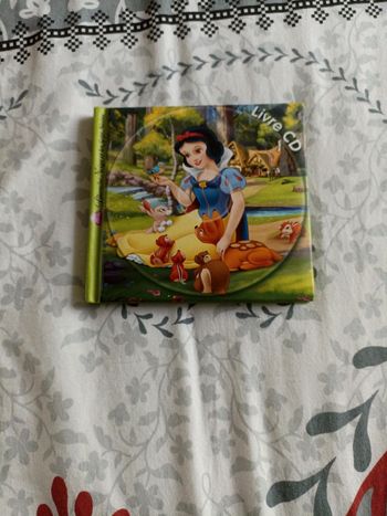 Livre cd blanche neige