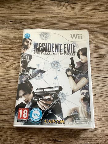 boîte Nintendo wii sans notice resident evil the darkside chronicles Nintendo wii vendu sans le jeu