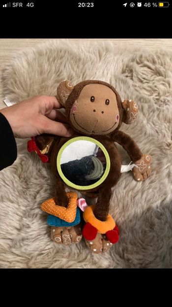 Singe d activités  hochet