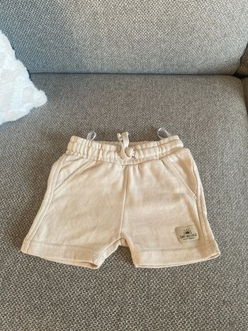 Short beige garçon 6 mois 68 cm