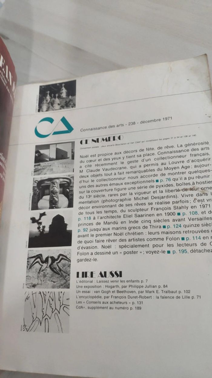 Connaissance des arts émaux de Limoges 13eme siècle 1971 Vaudecrane Hogarth - photo numéro 6