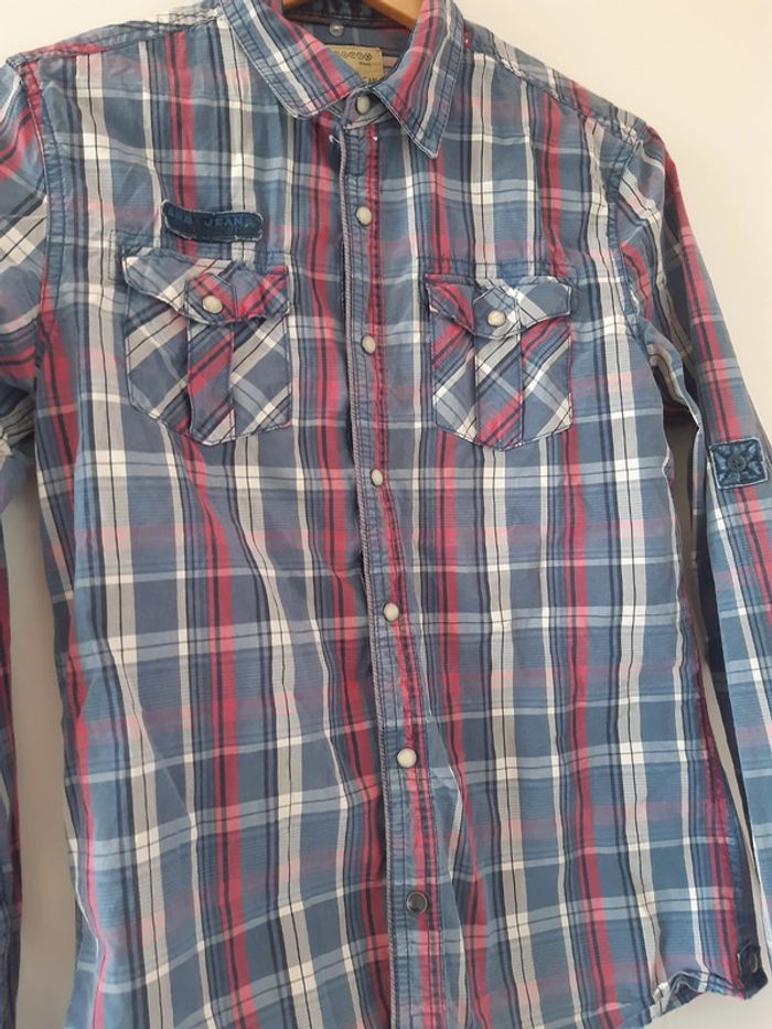Chemise à carreaux Bonobo - photo numéro 2