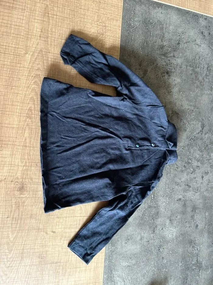 T-shirt manches longues, sous-pull bébé fille, du pareil au même, 9 mois - photo numéro 3