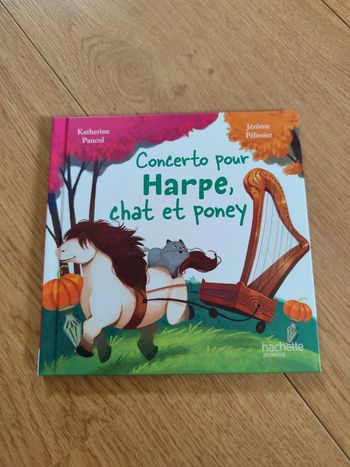 Livre concerto pour harpe