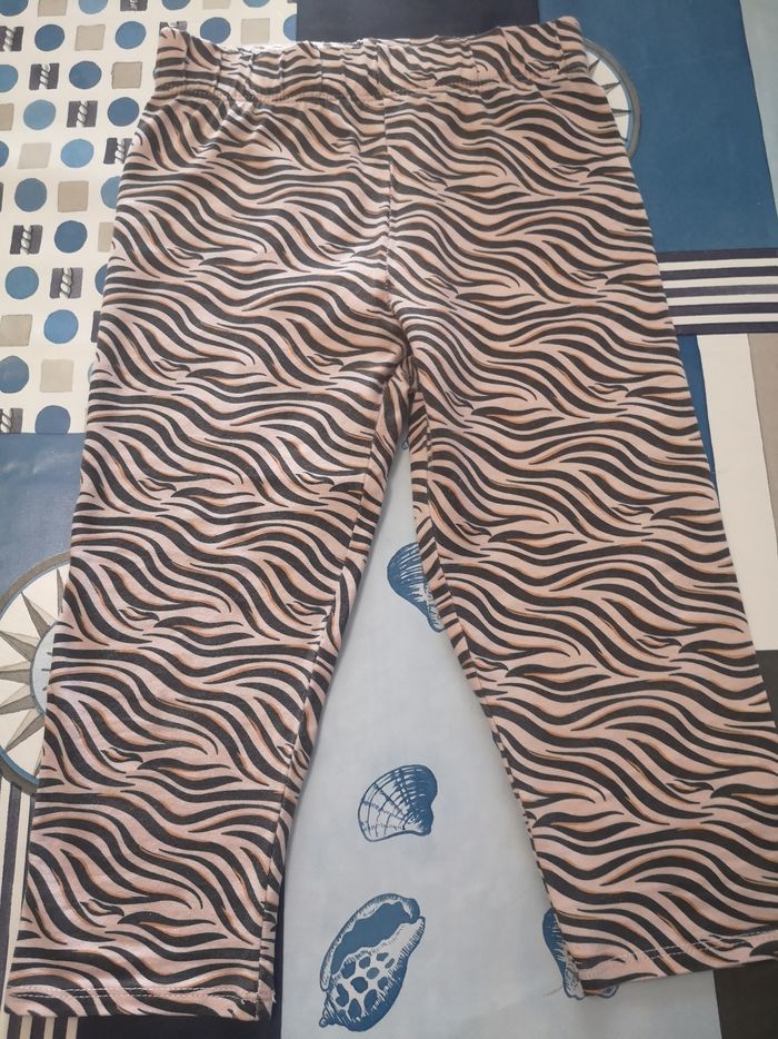 Legging in extenso 8 ans zébré