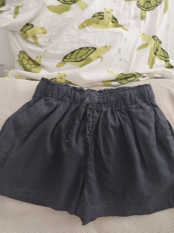 Short en lin fille - photo numéro 2