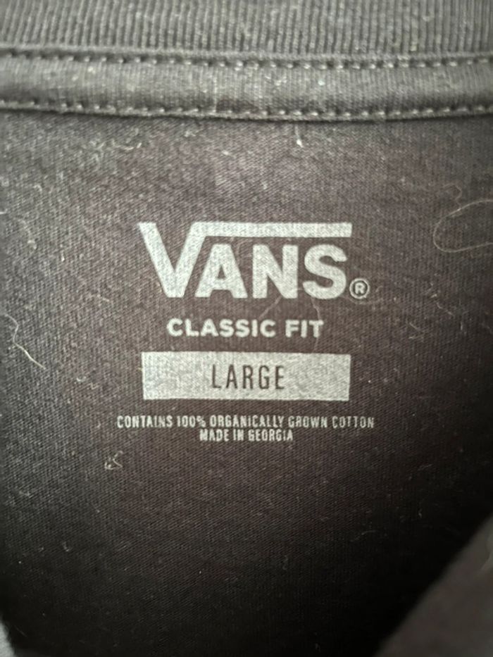 T-shirt épais manche longue Vans taille L - photo numéro 3